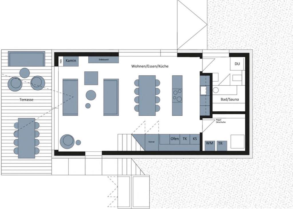 Haus mit 3 Schlafzimmern